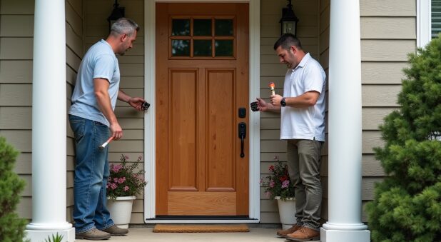 Front door replacement