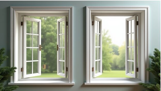 Casement vs. double-hung windows