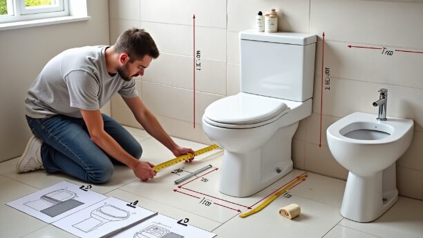 Toilet replacement and installation