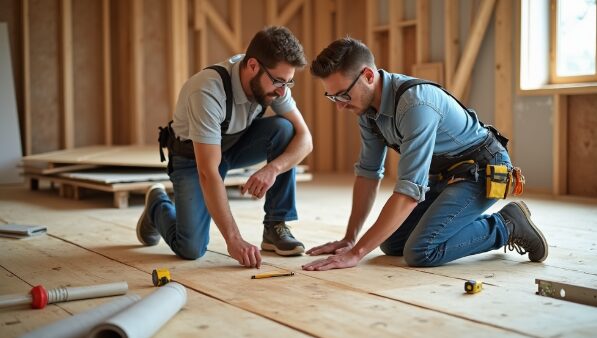  material that sits between your floor covering and the floor joists. Subfloor preparation techniques