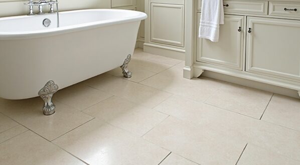 The right flooring can change the feel of your bathroom.