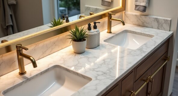 Bathroom vanity upgrades, stunning looks