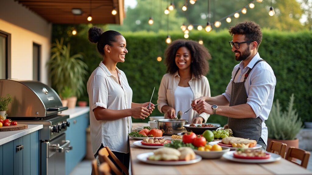 Benefits of Outdoor Kitchen Integration