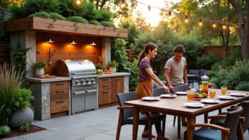 Outdoor Kitchen Integration